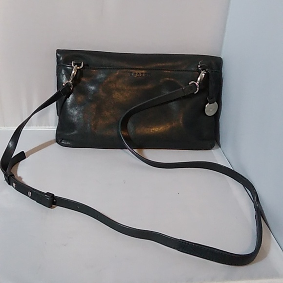 Skagen Denmark leather fold over clutch